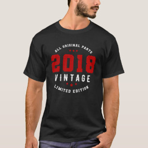 T-shirt 2018 Toutes les pièces originales, Edition Limitée