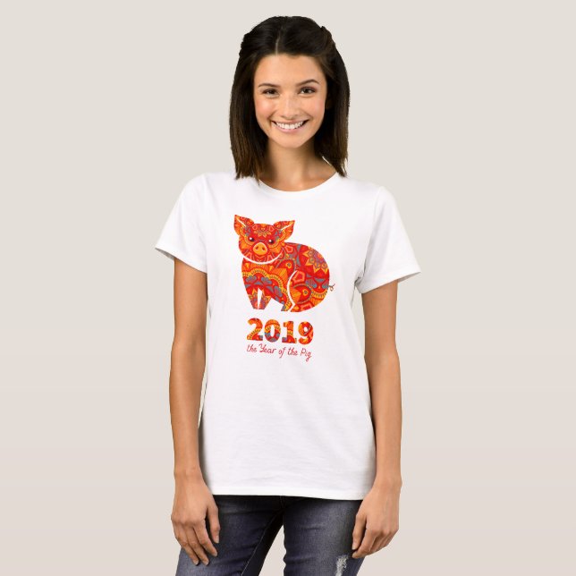 T-shirt 2019 ans du PORC (Devant entier)