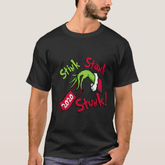 T-shirt 2020 Stink Stank Stunk Funny Quarantine