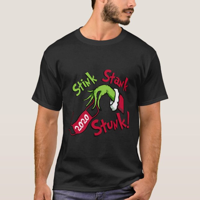 T-shirt 2020 Stink Stank Stunk Funny Quarantine (Devant)