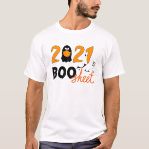 T-shirt 2021 Est Boo Sheet Halloween drôle Ghost Wear Masq