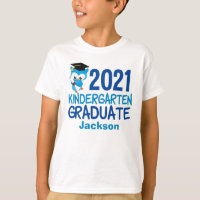 2021 Jardin d'enfants Graduation Cute Blue Owl Kid