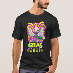 T-shirt 2021 Mardi Gras Costume  Mardi Gras 2021 Quarantin