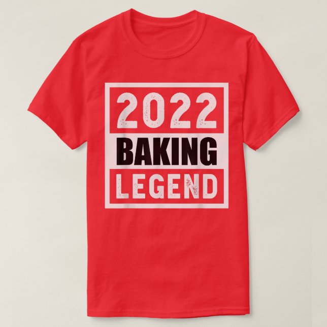 T-shirt 2022 Baking Legend Gift  (Design devant)
