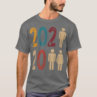 T-shirt 2022 M. Mme Epouse Marry Mariage Hubby Mat