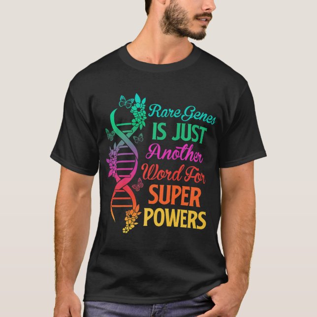 T-shirt 2022 Sensibilisation aux maladies rares Jour Zèbre (Devant)