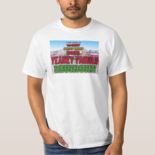 T-SHIRT 2022 YEANEY FAMILY REUNION BOARDWALK DESIGN