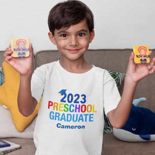 T-shirt 2023 Graduation préscolaire sur mesure pour les en