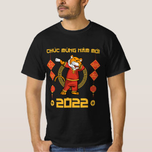 T-shirt 2023 Nouvel An Lunaire Vietnamien Chuc Mung Nam Mo