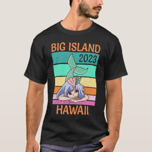 T-shirt 2023 Vacances sur Big Island Mermaid