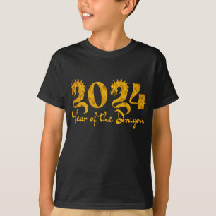 T-SHIRT 2024 ANNÉE DE L'OR DRAGON
