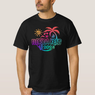 T-shirt 2024 Florida Keys Vacation ou Trip Design