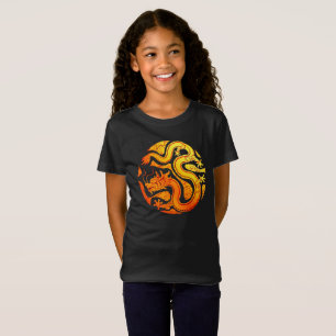 T-Shirt 2024 Joyeux Chinois lunaire Nouvel An DRAGON D'Or