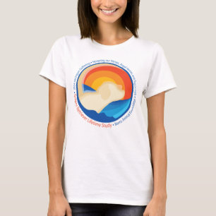 T-shirt 2024 Michigan GRLS Gathering - Blanc féminin