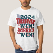 2024 Trump gagne - l'Amérique gagne