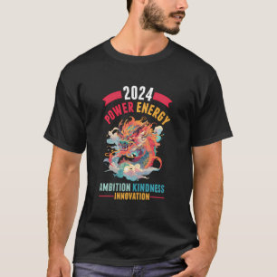 T-shirt 2024 Year Of Dragon Chinese New Year Chinese Horos