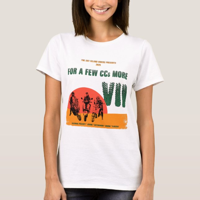 T-shirt 2025 Pour quelques CC Plus VII (Devant)