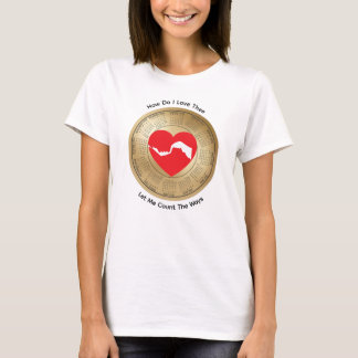 T-shirt 2026 Calendrier Lovers' Comment Aimer Le Tee