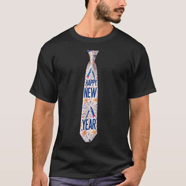 T-shirt 2026 New Year’s Party Fireworks Funny Celebration  (Devant)