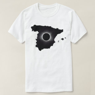 T-Shirt 2027 Éclipse Solaire Totale España Country