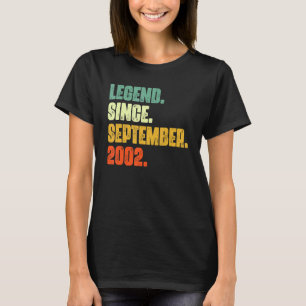 T-shirt 20 ans de légende depuis septembre 2002 20th Bir