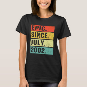 T-shirt 20 ans Epic depuis juillet 2002 20e anniversaire