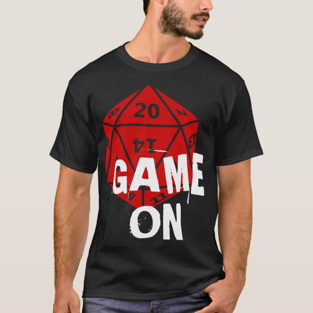 T-shirt 20 Die Côté - Gamer (Devant)