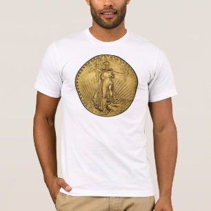 T-SHIRT 20 $ GOLD PIECE