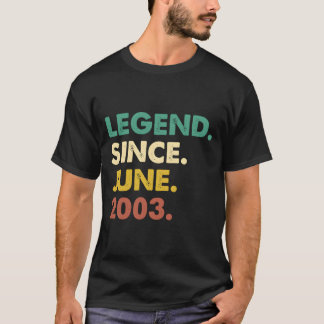 T-shirt 20 Légende depuis juin 2003 20ème