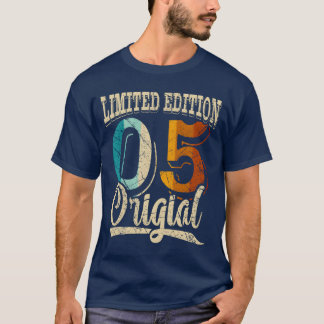 T-shirt 20e anniversaire 2005 Limited Edition 20 ans cadea
