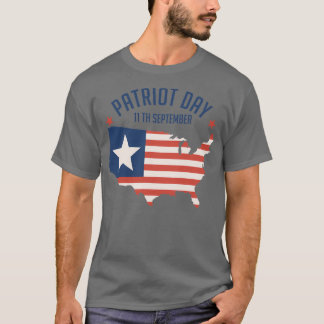 T-shirt 20e Anniversaire 911 Nous n'oublierons jamais Patr