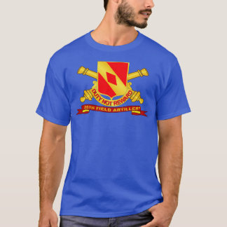 T-shirt 20e Artillerie de campagne avec ruban