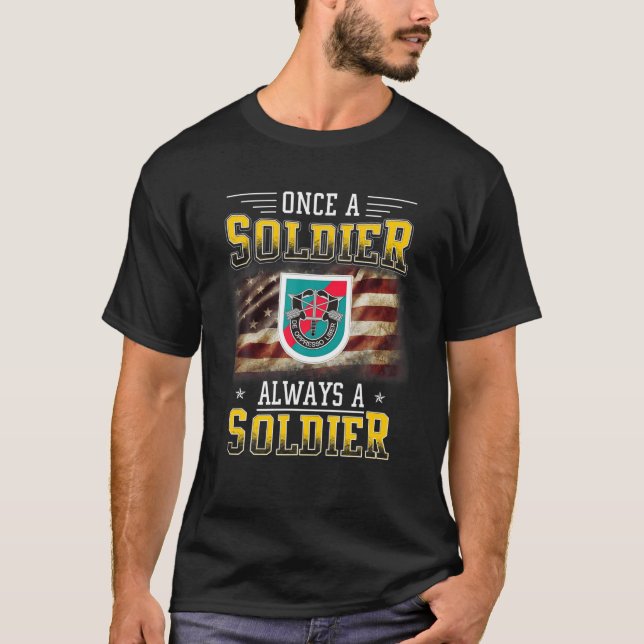 T-shirt 20E Groupe Des Forces Spéciales Vétérinaire Toujou (Devant)