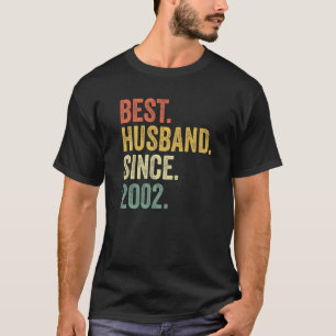 T-shirt 20ème anniversaire de Mariage pour lui meilleur ma