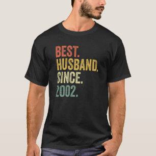 T-shirt 20ème anniversaire de Mariage pour lui meilleur ma