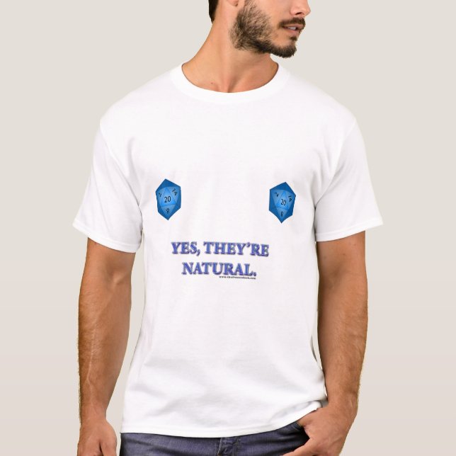T-shirt 20s naturel (Devant)