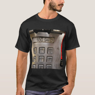 T-shirt 212 6509483 Payphone Number gift