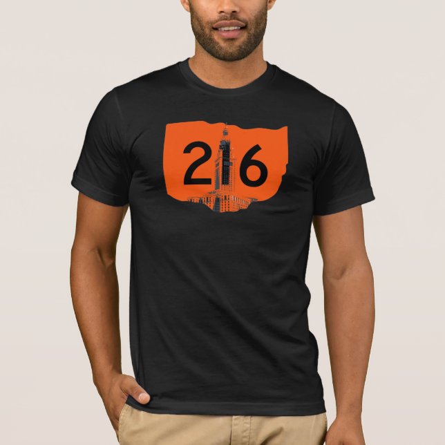 T-shirt 216 avec la tour terminale (Devant)