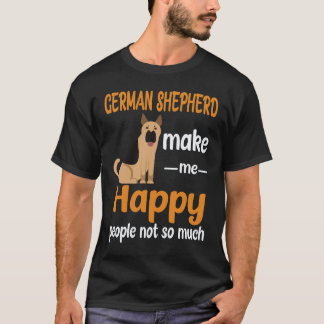 T-shirt 21 Allemands Shepherd Me Rendre Heureux Les Gens P