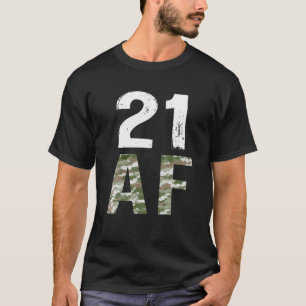 T-shirt 21 Juridique AF 21 Anniversaire Militaire
