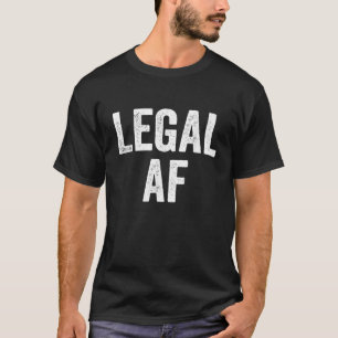 T-shirt 21 Juridique AF 21e Anniversaire Gif