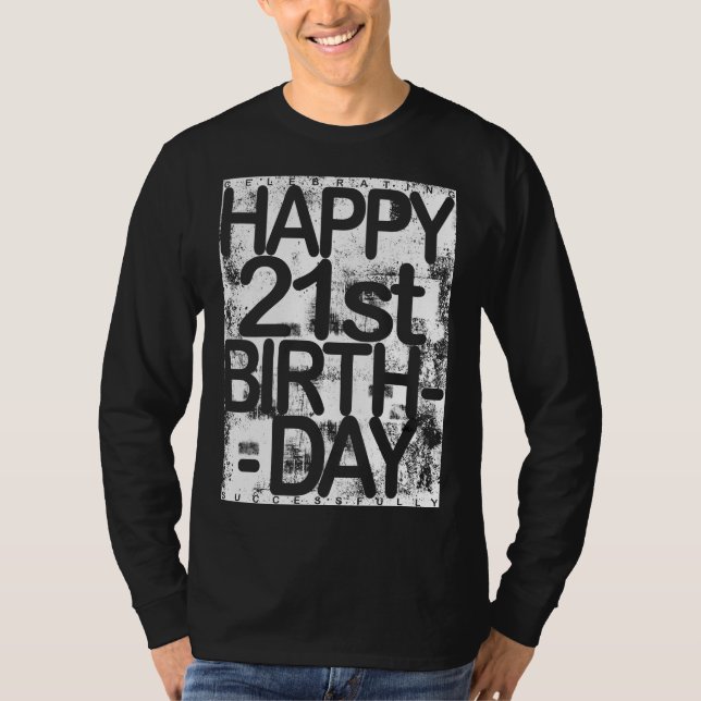 T-shirt 21e anniversaire (Devant)