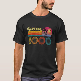 T-shirt 21E Anniversaire Cadeau 21 Ans Hommes Femmes Retro