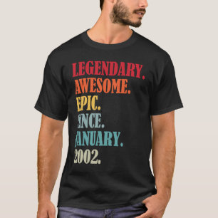 T-shirt 21e anniversaire légendaire épopée stupéfiant depu
