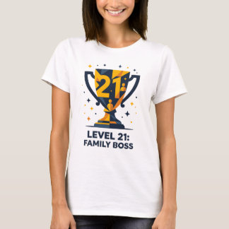 T-shirt 21e Chemises d'anniversaire pour la famille - Nive