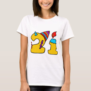 T-shirt 21ème Anniversaire