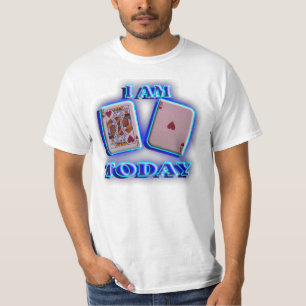 T-shirt 21ème Chemise d'ANNIVERSAIRE