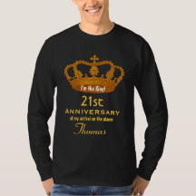 21ème Roi FUNNY V08 d'anniversaire d'anniversaire