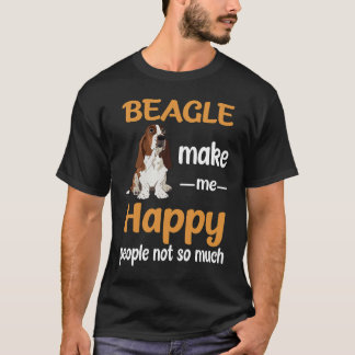 T-shirt 22 Beagles Me Rendre Heureux