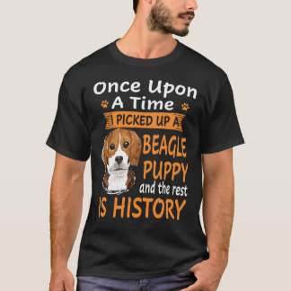 T-shirt 22 Il était une fois - chiot Beagle Beagle
